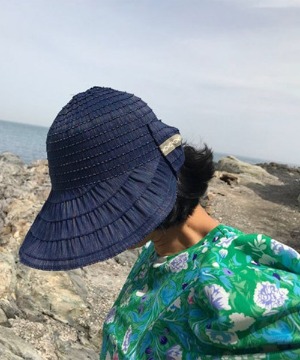 리본 돌돌 모자