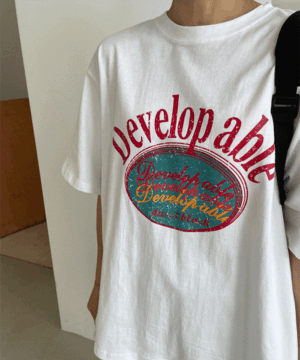 디벨롭 에이블 반팔 티셔츠